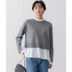 「23区」 長袖ニット 38 グレー レディース