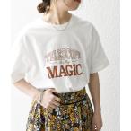 「SHIPS any」 半袖Tシャツ ONE SIZE ホワイト レディース