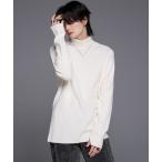 [ADRER]ta-toru шея вязаный SMALL белый мужской 