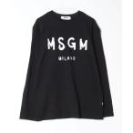 「MSGM」 長袖Tシャツ M ブラック