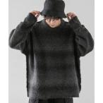 [RAGEBLUE] длинный рукав вязаный MEDIUM черный мужской 