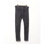 [LIDNM] обтягивающий брюки 27 черный мужской 