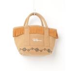 「Ron Herman」 刺繍トートバッグ - ベージュ レディース