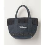 「Ron Herman」 刺繍トートバッグ - ネイビー レディース