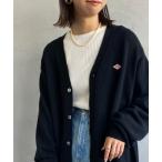 「DANTON」 ニットカーディガン 42 ブラック レディース