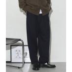 [NANO universe] брюки M темно-синий мужской 