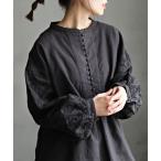 「soulberry」 「hachimitsu-dou」長袖ブラウス M スミクロ レディース