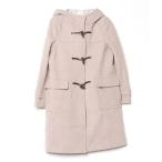 「green label relaxing」 ダッフルコート 40 ベージュ レディース