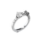 [JUSTIN DAVIS] кольцо 1 номер серебряный × Cubic мужской 