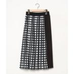「FRED PERRY」 プリーツスカート 10 ブラック レディース