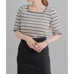 「Kastane」 半袖Tシャツ FREE チャコールグレー レディース