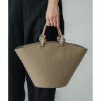 「LE VERNIS」 ハンドバッグ FREE グレー レディース