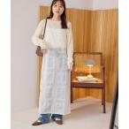 ワンピース パッチワークレースキャミワンピース