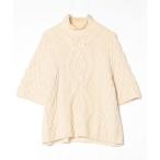 「Chloe」 7分袖ニット X-SMALL ホワイト レディース