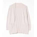 「human woman」 ニットカーディガン MEDIUM ベージュ レディース