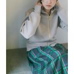 [NANO universe] Zip выше Parker FREE свет бежевый женский 