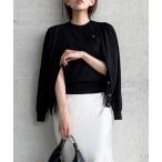 [aquagarage] вязаный ансамбль M черный женский 