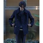 [BACK NUMBER] бушлат M темно-синий мужской 