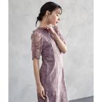 「AIMER」 半袖ワンピース MEDIUM ピンク レディース