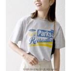 「GOOD ROCK SPEED」 半袖Tシャツ ONE SIZE ライトグレー レディース