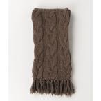 [BEAMS HEART] muffler - Brown женский 
