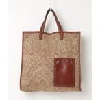 「A VACATION」 ハンドバッグ - ブラウン レディース