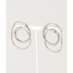 [UN3D.] серьги ( обе уголок для ) FREE серебряный женский 