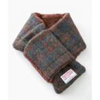 [HARRIS TWEED] muffler ONE Brown мужской 