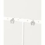 [Ray BEAMS] серьги ( обе уголок для ) ONE SIZE серебряный женский 