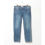 [NANO universe] Denim брюки M голубой женский 