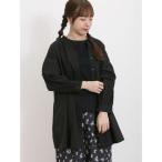 [Samansa Mos2] длинный рукав туника F черный женский 