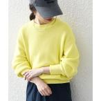 「SHIPS any」 長袖ニット ONE SIZE イエロー レディース