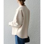 「SHIPS any」 長袖ニット ONE SIZE ナチュラル レディース