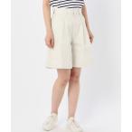 「THE SHINZONE」 ハーフパンツ 34 ホワイト レディース