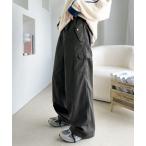 [Java] брюки-карго X-LARGE угольно-серый женский 