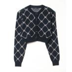 [EMODA] вязаный ансамбль FREE темно-синий женский 