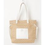 「JILL by JILL STUART」 ドット柄トートバッグ - ベージュ レディース
