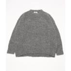 「SACRA」 長袖ニット 38 グレー