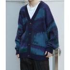 [Confirm] вязаный кардиган L зеленый мужской 