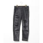 [CavariA] обтягивающий брюки X-LARGE оттенок черного прочее 2 мужской 