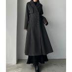 「Louere」 チェスターコート SMALL ダークグレー レディース