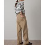 [HUG.U] брюки-чинос - песочный бежевый женский 
