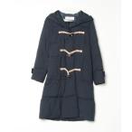 「PLST」 ダッフルコート S ネイビー レディース