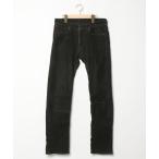 [green label relaxing] вельвет брюки LARGE зеленый мужской 