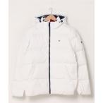 「TOMMY JEANS」 ダウンジャケット X-LARGE ホワイト メンズ