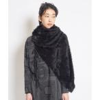 「gomme」 ストール FREE ブラック レディース