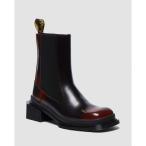 「Dr. Martens」 ショートブーツ - ブラウン レディース