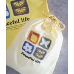  канцелярские товары [FRUITS AND BLOOM] SaGa la вышивка мешочек сумка B / 612313