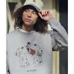 トレーナー スウェット msw1840- REAL GERBERA DOG CN SWEAT スウェット（ダルメシアン）(SDUF-2602DMA)