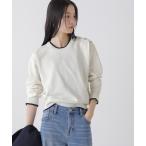 ショッピングUV ニット セーター 洗濯機洗可UVカットバイカラー釦ディティールニット レディース